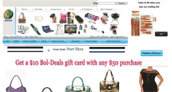 Desktop Screenshot of bol-deals.com